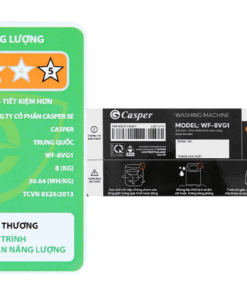 Máy giặt Casper WF-8VG1 | 8kg cửa ngang 5 Casper Inverter 8 Kg Wf 8vg1 5