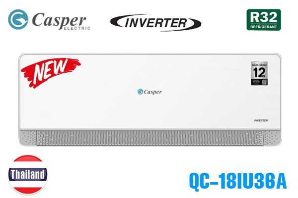 Điều hòa Casper QC-18IU36A | 18000BTU 1 chiều inverter 1 Điều hòa Casper QC-18IU36A | 18000BTU 1 chiều inverter