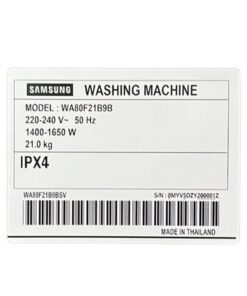 Máy giặt Samsung WA80F21B9BSV | 21kg cửa trên inverter 7 Máy giặt Samsung WA80F21B9BSV - hình số 8