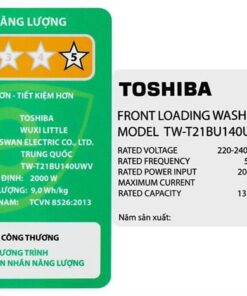 Máy giặt Toshiba TW-T21BU140UWV(MG) | 13kg cửa ngang inverter 9 Máy giặt Toshiba TW-T21BU140UWV(MG) - hình số 9
