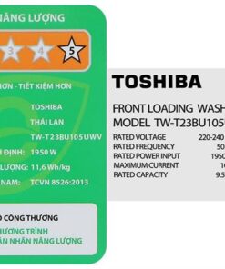 Máy giặt Toshiba TW-T23BU105UWV(MG) | 9.5kg cửa ngang inverter 9 Máy giặt Toshiba TW-T23BU105UWV(MG) - hình số 9