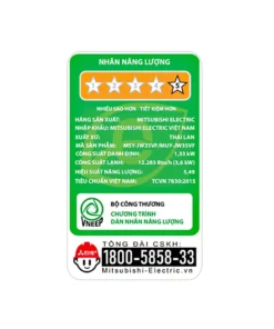 Điều hòa Mitsubishi MSY/MUY-JW35VF | 12000BTU 1 chiều inverter 5 Điều hòa Mitsubishi MSY/MUY-JW35VF - hình số 5