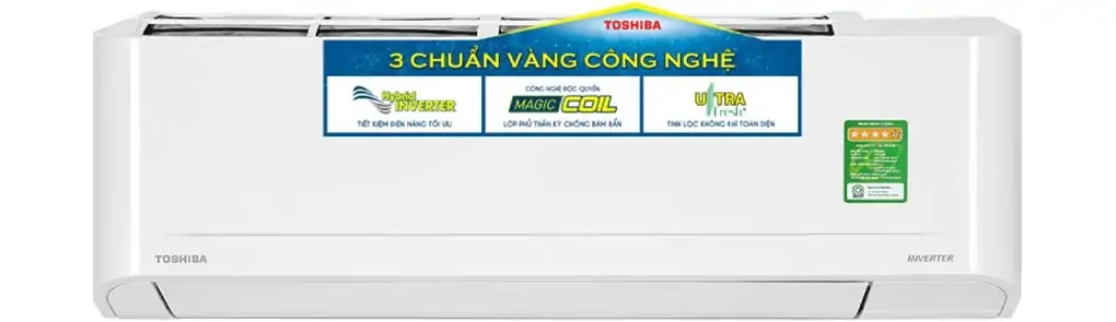 Điều hòa Toshiba RAS-H10S4KCV2G-V | 9000BTU 1 chiều inverter 1 Điều hòa Toshiba RAS-H10S4KCV2G-V | 9000BTU 1 chiều inverter