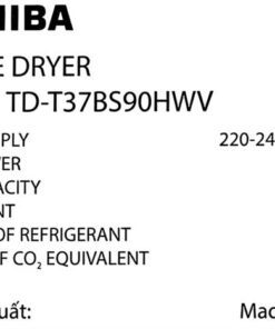 Máy sấy Toshiba TD-T37BS90HWV(WT) | 8kg thông hơi inverter 11 Máy sấy Toshiba TD-T37BS90HWV(WT) - hình số 11