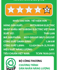 Điều hòa Mitsubishi MSY-GR35VF | 12000BTU 1 Chiều inverter 2 Msy Gr35vf 2