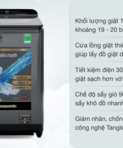 Máy giặt Panasonic NA-FD11AR1BV | 11.5kg cửa trên inverter 4 Máy giặt Panasonic NA-FD11AR1BV | 11.5kg cửa trên inverter - Ảnh 4