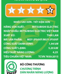 Điều hòa Mitsubishi MSY-JP50VF | 18000BTU 1 Chiều inverter 3 Nhan Jp50vf 2