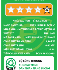 Điều hòa Mitsubishi MSY-JP60VF | 24000BTU 1 Chiều inverter 3 Nhan Jp60vf 2