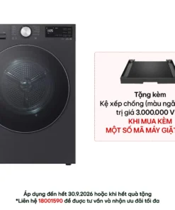 Máy sấy LG AI DUAL Inverter Heat Pump™ 12kg RX12VHP5G 2026 3 Máy sấy LG AI DUAL Inverter Heat Pump™ 12kg RX12VHP5G 2026