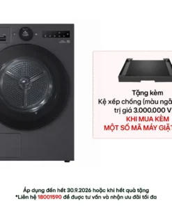 Máy sấy LG AI DUAL Inverter Heat Pump™ 12kg RX12VHP3K 2026 4 Máy sấy LG AI DUAL Inverter Heat Pump™ 12kg RX12VHP3K 2026