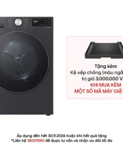 Máy sấy LG AI DUAL Inverter Heat Pump™ 12kg RX12VHP5G 2026 2 Máy sấy LG AI DUAL Inverter Heat Pump™ 12kg RX12VHP5G 2026
