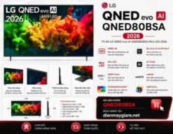 Smart Tivi LG QNED AI 4K 50 inch 50QNED80BSA