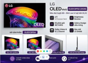 Smart Tivi OLED LG AI 4K 77 inch OLED77C6PSA 1 Smart Tivi OLED LG AI 4K 77 inch OLED77C6PSA