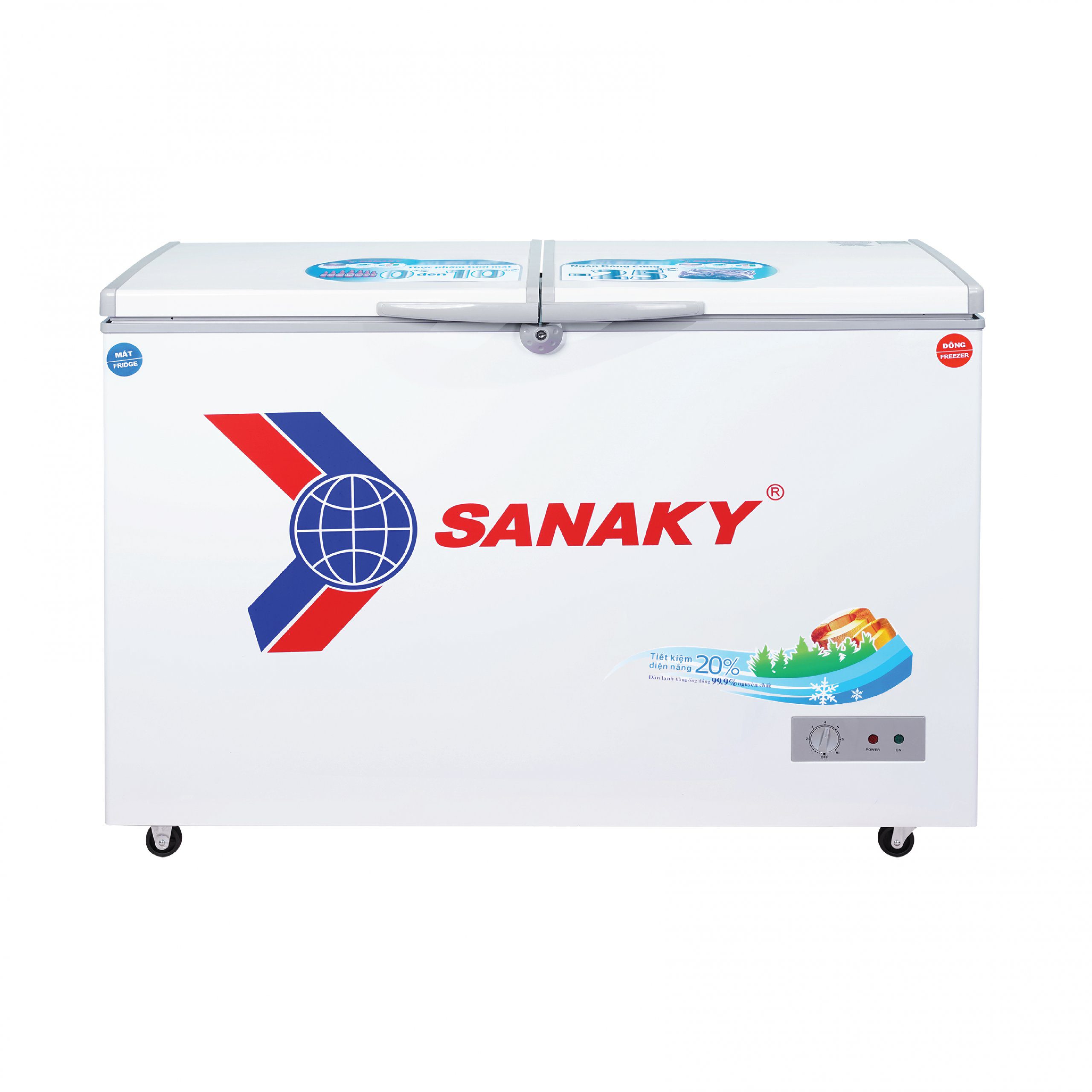 Tủ đông Sanaky VH-3699W1 | 260L 2 ngăn 2 cánh 1 Tủ đông Sanaky VH-3699W1 | 260L 2 ngăn 2 cánh