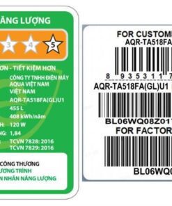 Tủ lạnh Aqua AQR-TA518FA(GL)U1 | 455L 2 cánh inverter 4 Tủ lạnh Aqua AQR-TA518FA(GL)U1 - hình số 4