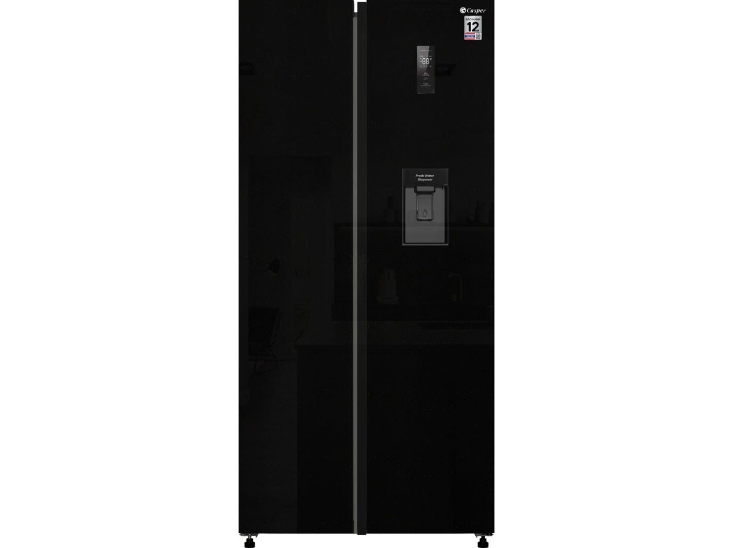 Tủ lạnh Casper RS-D462SBS | 495L 2 cánh inverter 1 Tủ lạnh Casper RS-D462SBS | 495L 2 cánh inverter