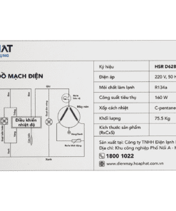 Tủ mát Hòa Phát HSR D6280 | 280L 1 cánh 10 -