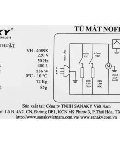 Tủ mát Sanaky VH-4089K | 400L 1 cánh 10 -