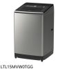 Máy giặt Hitachi Inverter 15 kg LTL15MVW0T-GG cửa trên