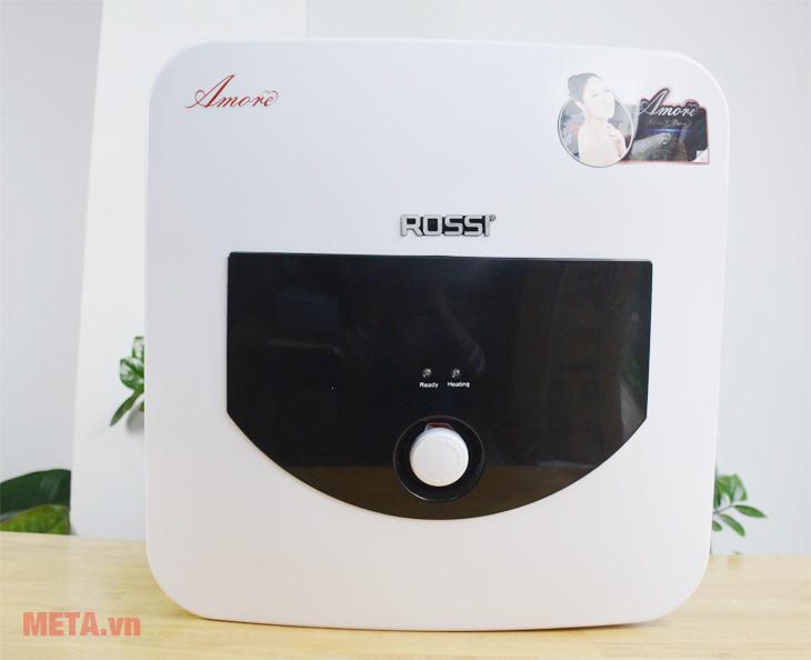 Mặt trước bình nóng lạnh Rossi Amore RAM-30SQ Bình nóng lạnh Rossi