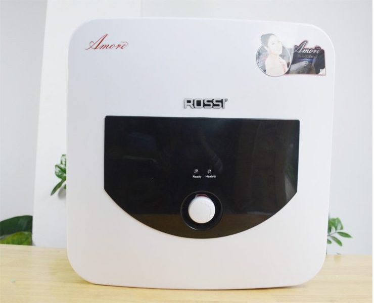 Bình nóng lạnh Rossi Amore RAM30SQ | 30L vuông 1 Bình nóng lạnh Rossi Amore RAM30SQ | 30L vuông