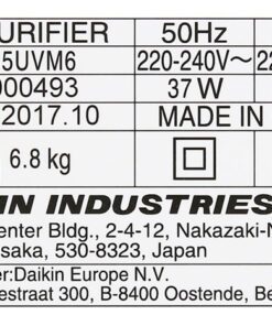 Máy lọc không khí Daikin MC55UVM6 2 Máy lọc không khí Daikin MC55UVM6 - hình số 13