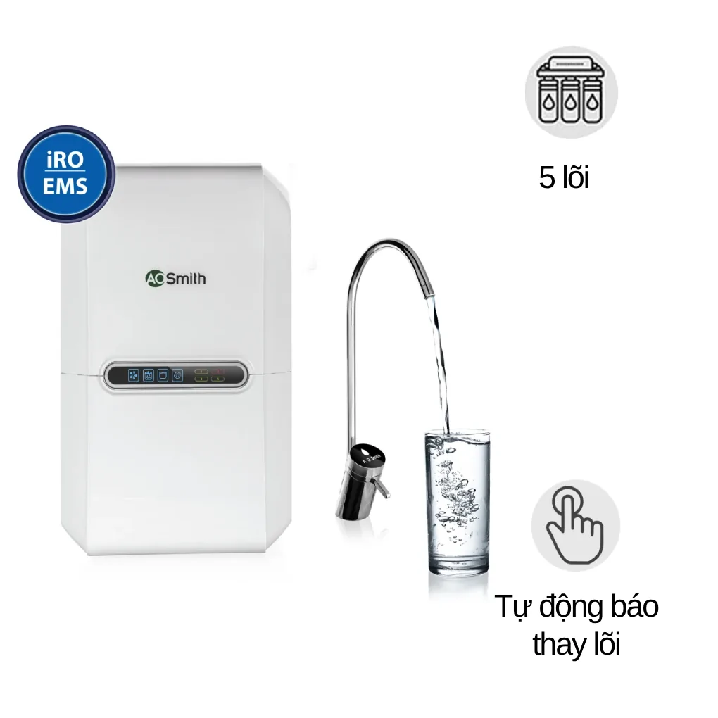 Máy lọc nước AO Smith AR75-A-S-2 | 9L 1 Máy lọc nước AO Smith AR75-A-S-2 | 9L