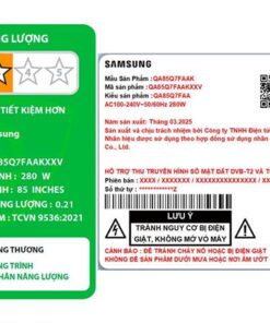 Tivi Samsung QA85Q7FA | 85 inch 4K QLED Tizen 6 Tivi Samsung QA85Q7FA - hình số 6