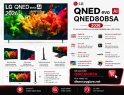 Smart Tivi LG QNED AI 4K 75 inch 75QNED80BSA