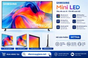 Smart Tivi Mini LED Samsung AI 4K 43 inch UA43M77HA 1 Smart Tivi Mini LED Samsung AI 4K 43 inch UA43M77HA