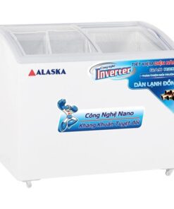 Tủ đông Alaska KC-210CI | 210L 1 ngăn inverter 2 Tủ kem Alaska 2 cửa Inverter 210 Lít KC-210C