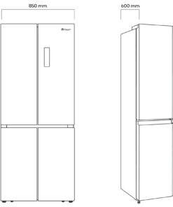 Tủ lạnh Casper RM-D540SBS | 575L 4 cánh inverter 11 Tủ lạnh Casper RM-D540SBS - hình số 11