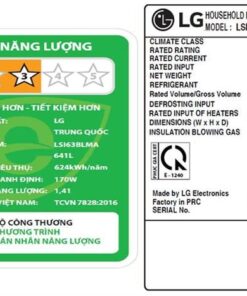Tủ lạnh LG LSI63BLMA | 641L 2 cánh inverter 10 Tủ lạnh LG LSI63BLMA - hình số 10