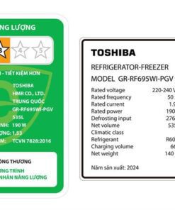 Tủ lạnh Toshiba GR-RF695WI-PGV(67) | 535L 4 cánh inverter 9 Tủ lạnh Toshiba GR-RF695WI-PGV(67) - hình số 10