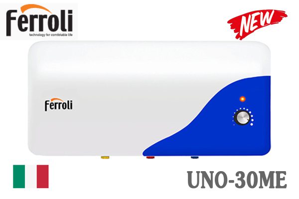 Bình nóng lạnh Ferroli UNO 30 ME | 30L ngang 1 Bình nóng lạnh Ferroli UNO 30 ME | 30L ngang