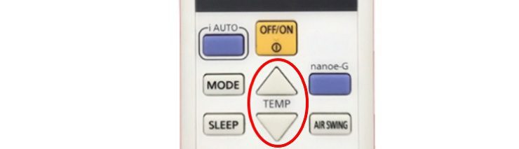 Cài đặt chế độ nóng điều hòa Panasonic