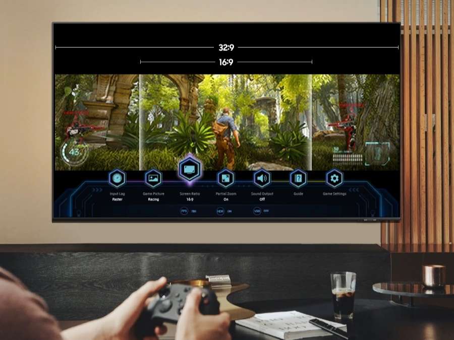 3711_tivi-samsung-qa43q63ba-9-3-jpg Tính năng Super Ultrawide GameView & Game Bar