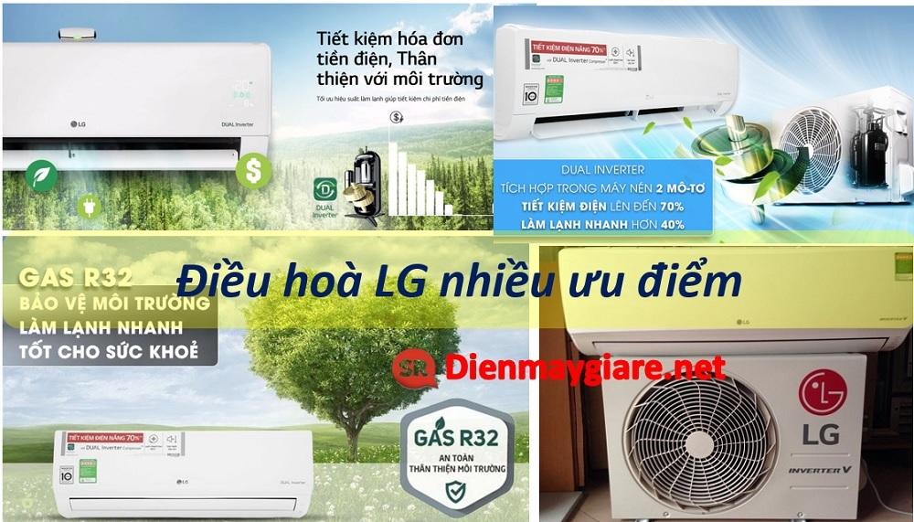 Điều hoà LG nhiều công nghệ nổi bật