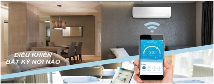 Điều khiển điều hoà bằng wifi