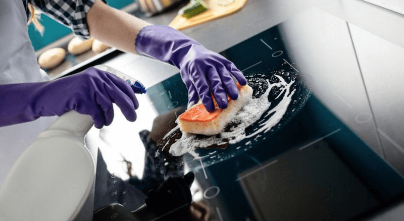 Cách vệ sinh bếp từ đơn giản
