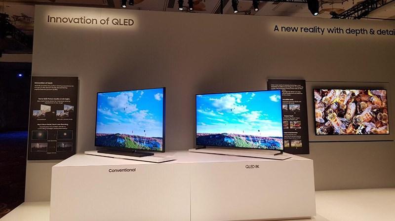 độ sáng của TV QLED hơn TV OLED