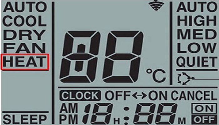 Chế độ nóng điều hòa Panasonic là gì