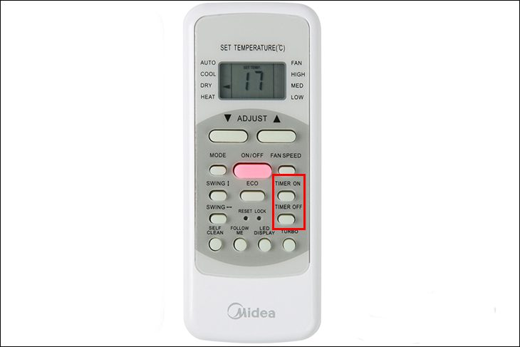cach bat tat che do hen gio dieu hoa midea timer on off 22 jpg