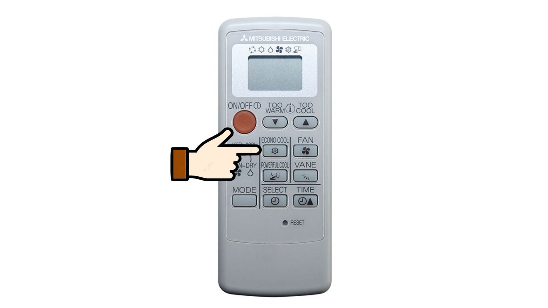 cach chinh dieu hoa mitsubishi tiet kiem dien jpg