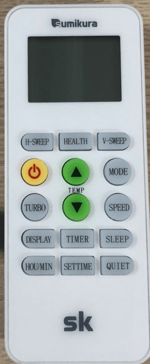 Cách hẹn giờ bật/tắt máy điều hòa Sumikura (TIMER ON/OFF)