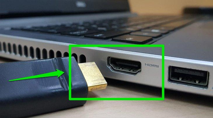 Cách kết nối laptop với tivi qua cổng hdmi 
