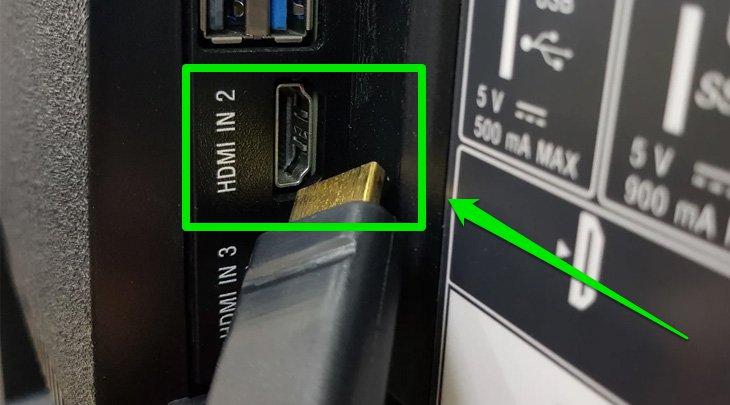 Cách kết nối laptop với tivi qua cổng hdmi 