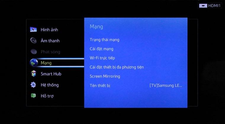 cach-khac-phuc-tivi-khong-vao-youtube-facebook-2 vào mene chọn mạng