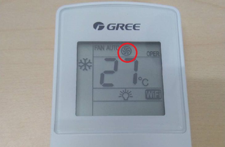 Chế độ làm lạnh/Cool điều hòa Gree
