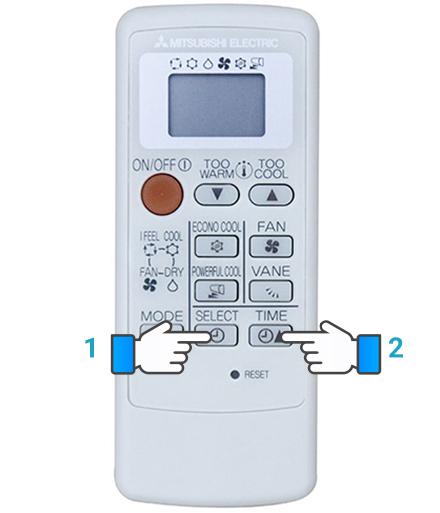 cach-su-dung-dieu-khien-dieu-hoa-mitsubishi-electric-nhanh-gon-4 Bật chế độ hẹn giờ